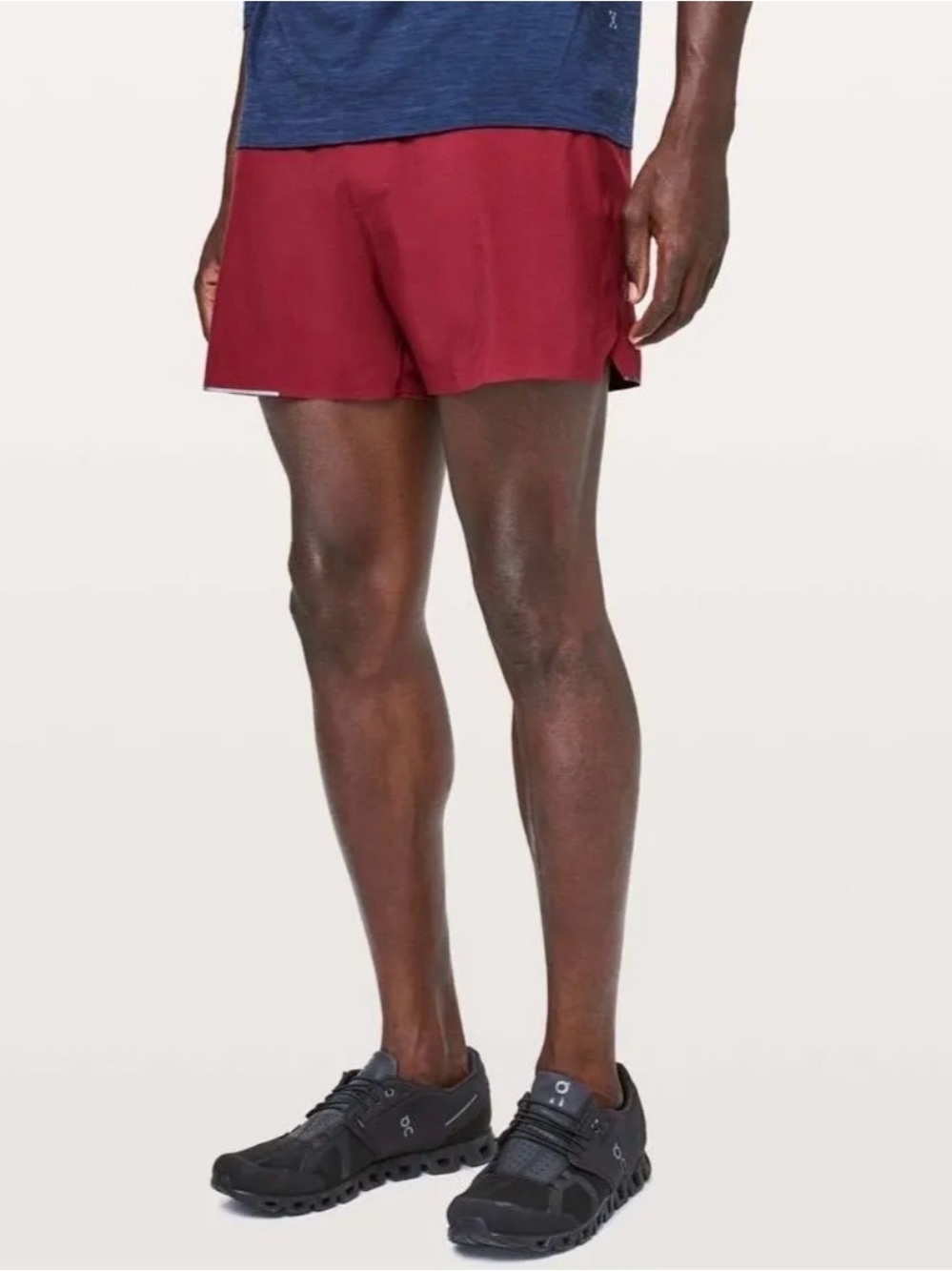 MENS Lululemon Surge Short *4" Updated Royal Ruby